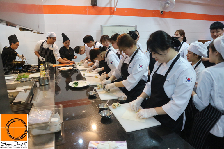 โครงการThai Cooking Class สำหรับนศ.มหาวิทยาลัยYongsan,South Korea