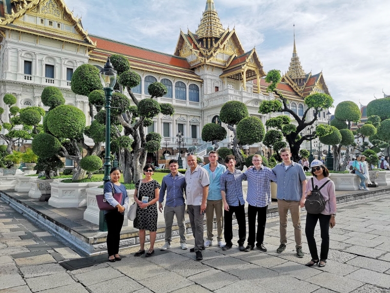โครงการเผยแพร่ความรู้วัฒนธรรมอาหารไทยให้กับนักศึกษาและอาจารย์จาก Schoolcraft College