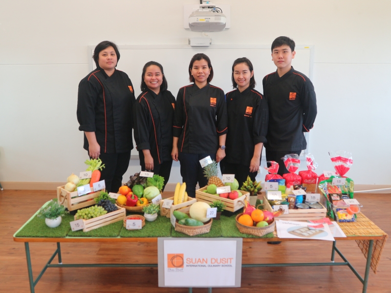 ร่วมจัดกิจกรรม "จับจ่ายไปเข้าครัว"ให้กับนักเรียนในโครงการ Suan Dusit Summer Camp 2019