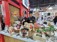 จัดดิสเพลย์อาหารจากผลิตภัณฑ์ลัคกี้ยูเนี่ยน ในงาน Thaifex 2019