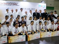 การแข่งขันประกอบอาหารงานTRAFS 2017 (Thailand Retail, Food & Hospitality Services)