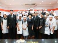 สาธิตอาหารและขนมไทยโครงการแลกเปลี่ยนเยาวชนไทย-เวียดนาม ครั้งที่9 ประจำปี60