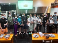 อบรมวัฒนธรรมอาหารไทยให้กับนักเรียนจากสหราชอาณาจักร