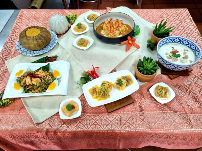 อบรมระยะยาว หลักสูตรช่างฝีมืออาหารไทย รุ่น194 (วันอาทิตย์)